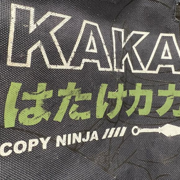 Naruto Kakashi Hatake Built-Up Backpack School Book Bag Anime Bioworld Flaws - Picture 5 of 16